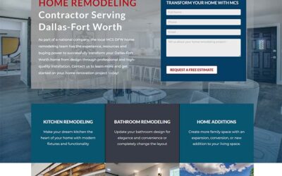 MCS OFFERING REMODELING SERVICES TO DALLAS AREA HOMEOWNERS