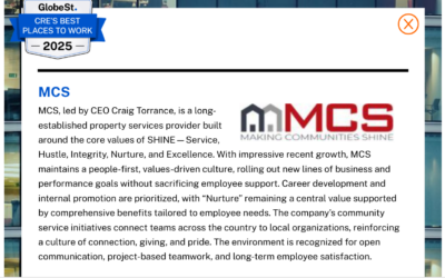 MCS Named to CRE’s Best Places to Work of 2025